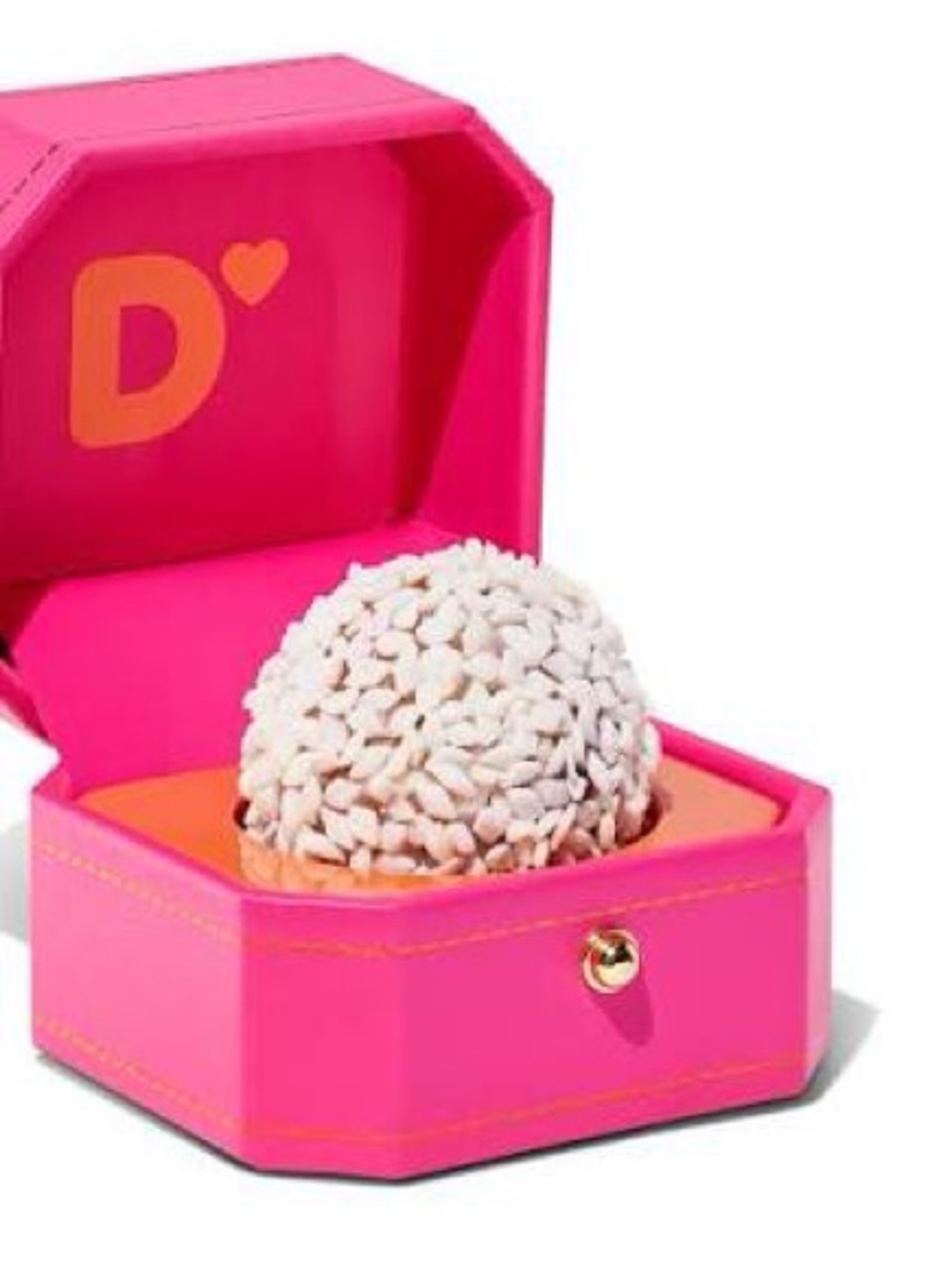 Dunkin Donuts Engagement Ring Box